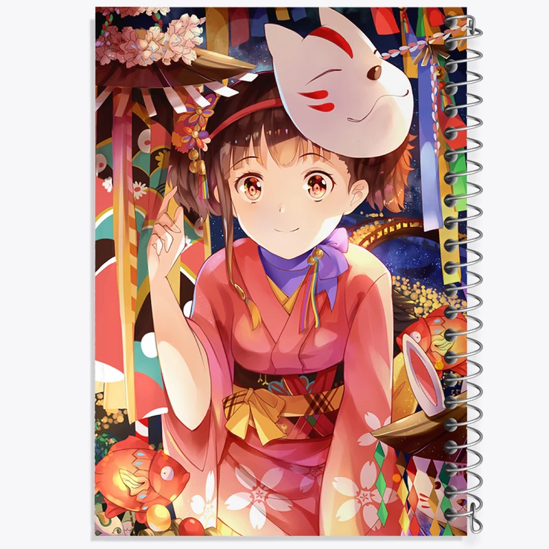 دفتر مشق 50 برگ خندالو طرح مومی انیمه کابانری (Kabaneri) کد 35998