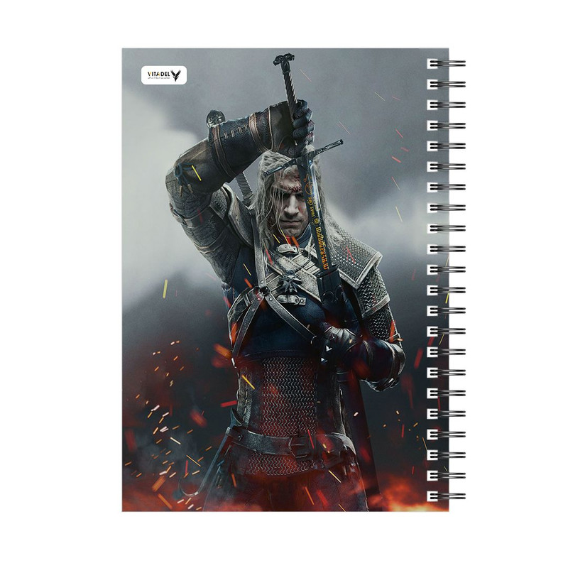 دفتر 120 برگ ویتادل طرح ویچر مدل 5