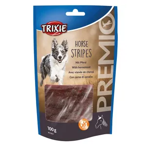 غذای تشویقی سگ تریکسی مدل HORSE STRIPES وزن 100 گرم