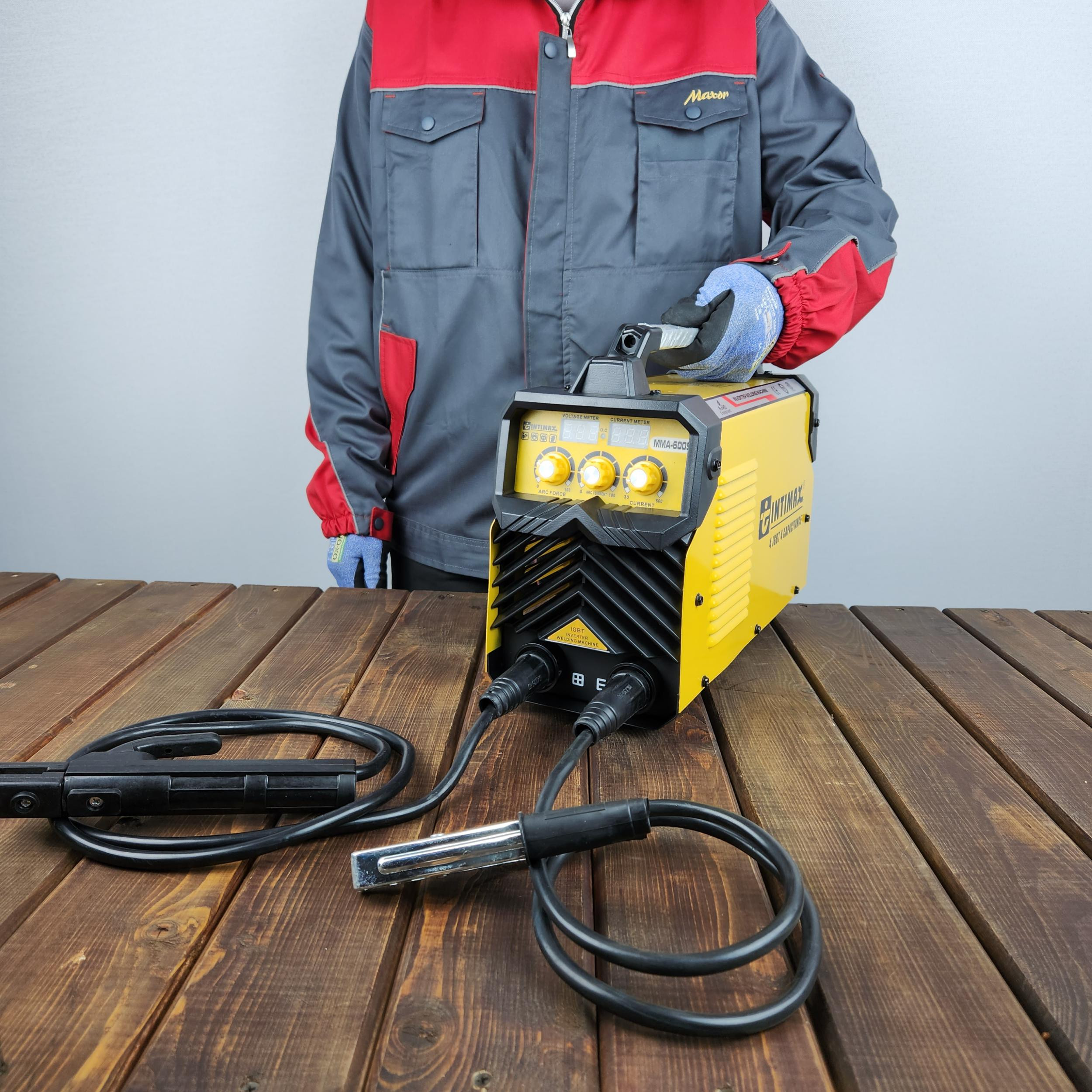 دستگاه جوشکاری 600 آمپر صنعتی اینتیمکث کد 4IGBT