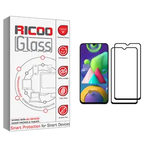 ricoo +HD Screen Protector For Samsung Galaxy M21 Pack Of 2