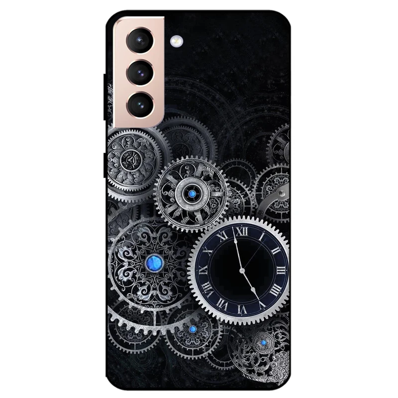 کاور مگافون طرح ساعت مدل 8161 مناسب برای گوشی موبایل سامسونگ Galaxy S21 Plus 5G      