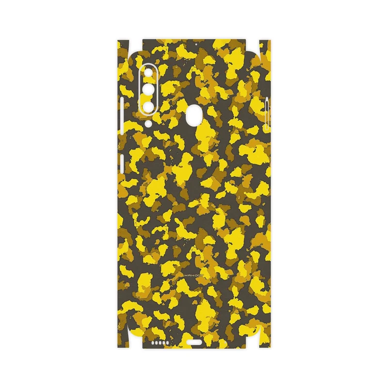برچسب پوششی ماهوت مدل Yellow Infantry Army-FullSkin مناسب برای گوشی موبایل سامسونگ Galaxy A60