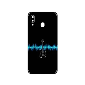 MAHOOT Electric Guitar Cover Sticker for Samsung Galaxy A20e