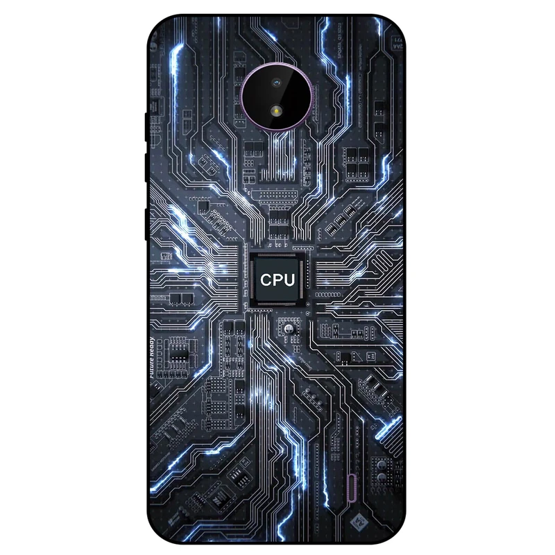 کاور مگافون طرح مدار مدل 8009 مناسب برای گوشی موبایل نوکیا C10 / C20