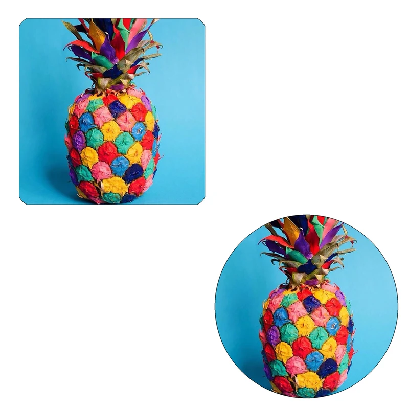 مگنت طرح آناناس کد M1 به همراه زیر لیوانی