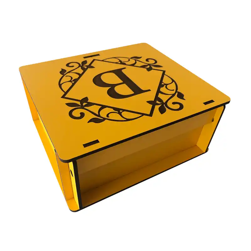 جعبه هدیه چوبی مدل j122