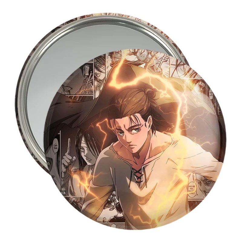 آینه جیبی خندالو مدل ارن یگر انیمه اتک آن تایتان Attack on Titan  کد 10999