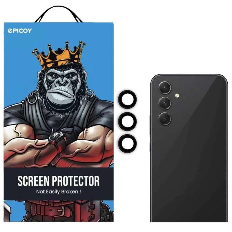 محافظ لنز دوربین اپیکوی مدل HD-ColorLenz مناسب برای گوشی موبایل سامسونگ Galaxy S25 FE