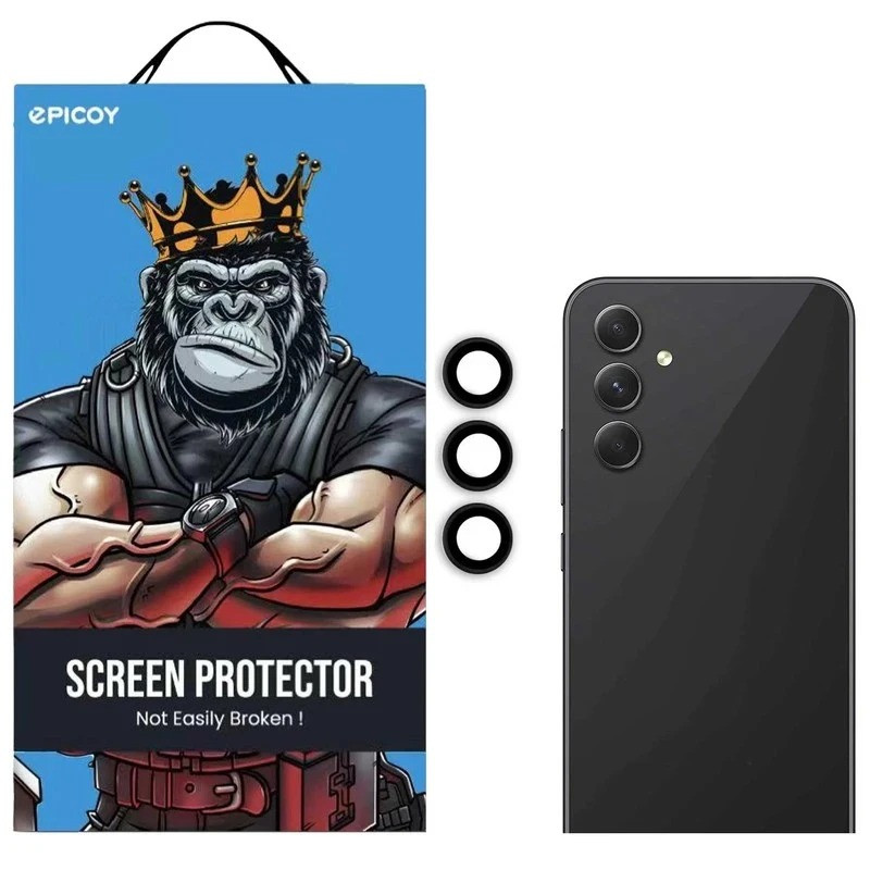 محافظ لنز دوربین اپیکوی مدل HD-ColorLenz مناسب برای گوشی موبایل سامسونگ Galaxy S25 FE