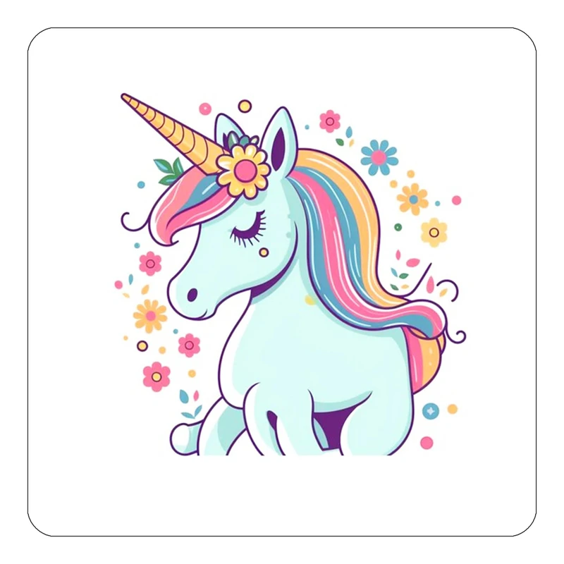 مگنت کاکتی طرح اسب تک شاخ و یونیکورن مدل mp31480