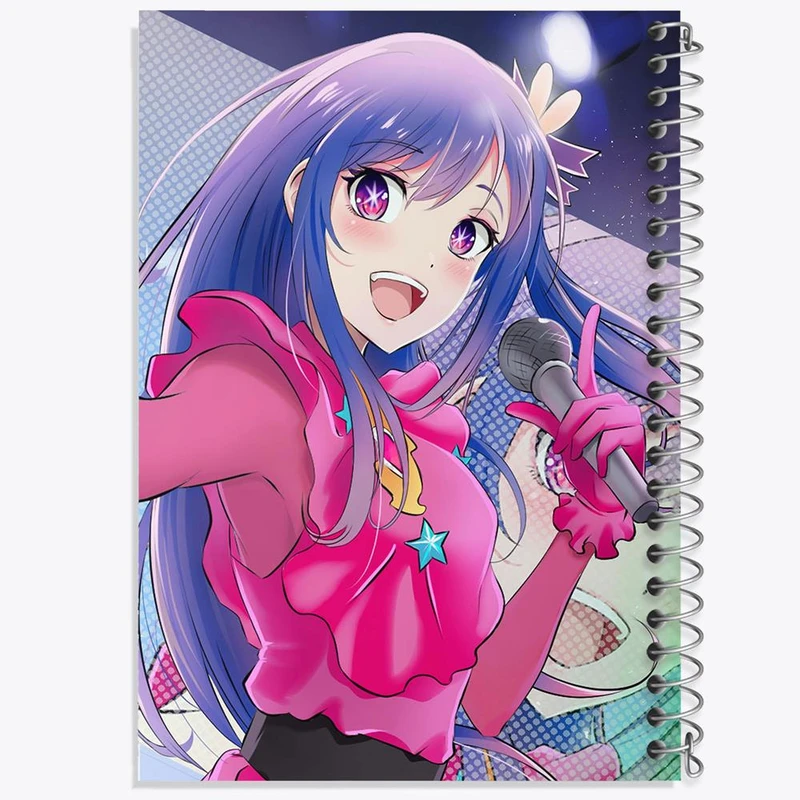 دفتر نت موسیقی 50 برگ خندالو مدل هوشینو انیمه اوشی نو کو ستاره من Oshi No Ko کد 27473