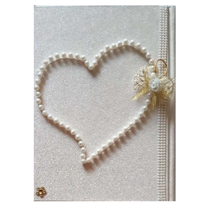 دفتر بله برون مدل Heart