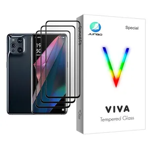 Junbo Viva Glass MIX003 Screen Protector For Oppo Find X3 Pro Pack Of 3