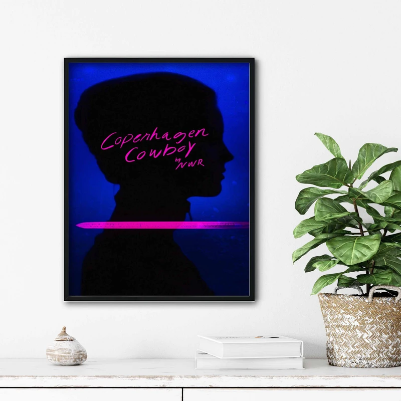 تابلو آتریسا طرح پوستر فیلم cowboy مدل ATm336