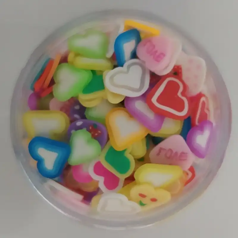 فیمو بی طرح قلب کد F3 بسته 200 عددی