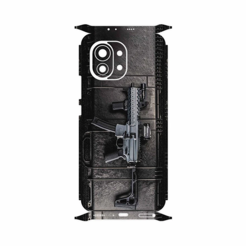 برچسب پوششی ماهوت مدل Gun-FullSkin مناسب برای گوشی موبایل شیائومی Mi 11 5G