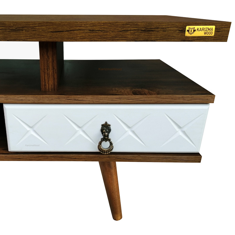 میز تلویزیون کاریزما چوب مدل AS.W_208