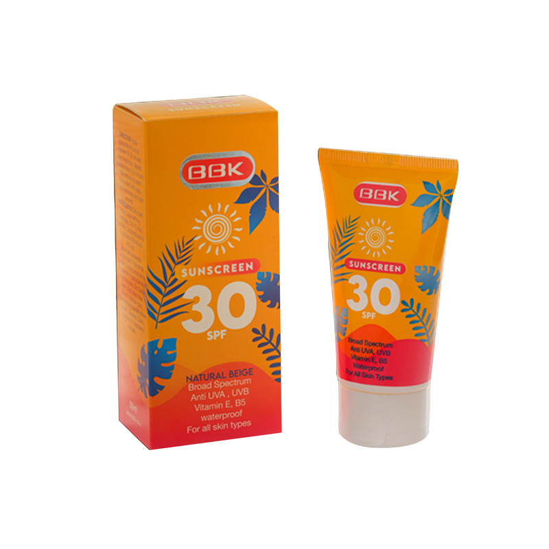 کرم ضد آفتاب بی رنگ ببک مدل SPF30 مناسب انواع پوست حجم 50 میلی لیتر کرم ضد آفتاب بی رنگ ببک مدل SPF30 مناسب انواع پوست حجم 50 میلی لیتر