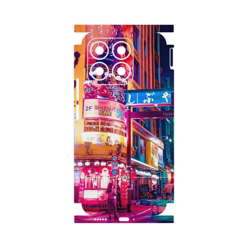 برچسب پوششی ماهوت مدل Tokyo City-FullSkin مناسب برای گوشی موبایل آنر X8b
