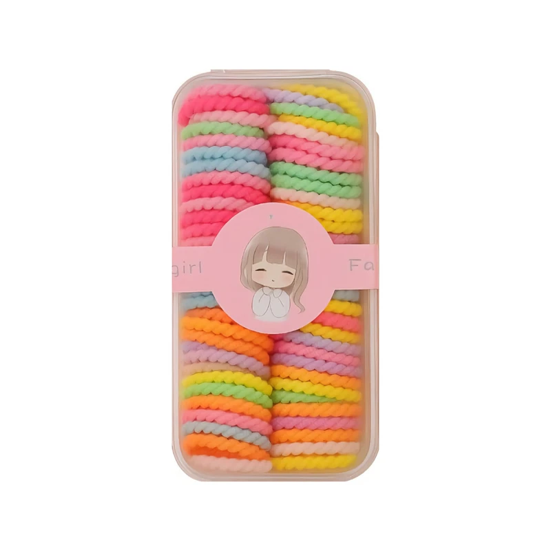 کش مو دخترانه مدل چهل گیس مجموعه 70 عددی