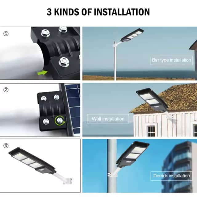 چراغ خورشیدی خیابانی مدل 200 چراغ خورشیدی خیابانی مدل 200