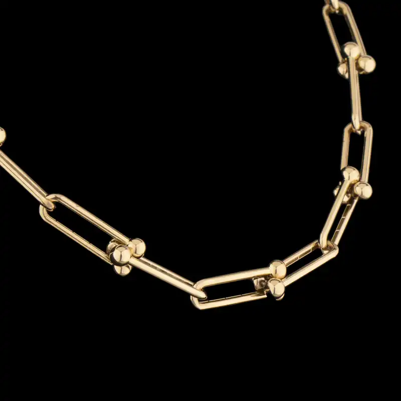 گردنبند طلا 18 عیار زنانه تاج مدل 1159