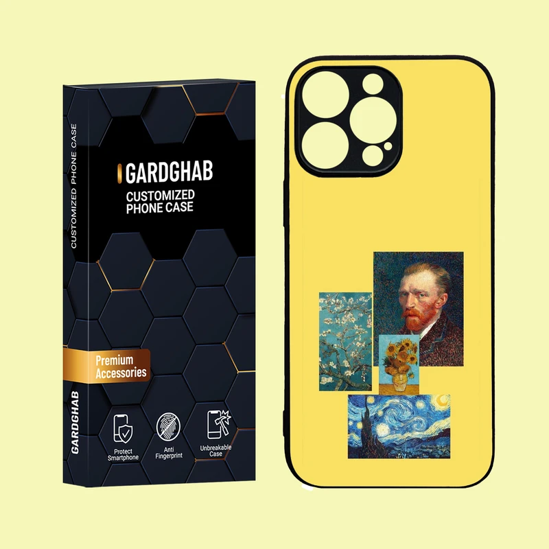 کاور گارد قاب مدل دور ژله ای هنری  مناسب برای گوشی موبایل  اپل  iPhone 16 Pro Max