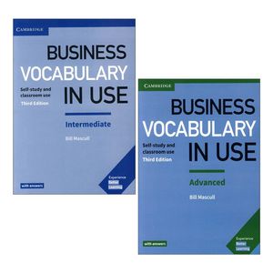 نقد و بررسی کتاب Business Vocabulary in Use 3rd Edition Book Series اثر Bill Mascull انتشارات کمبریدج 2 جلدی توسط خریداران