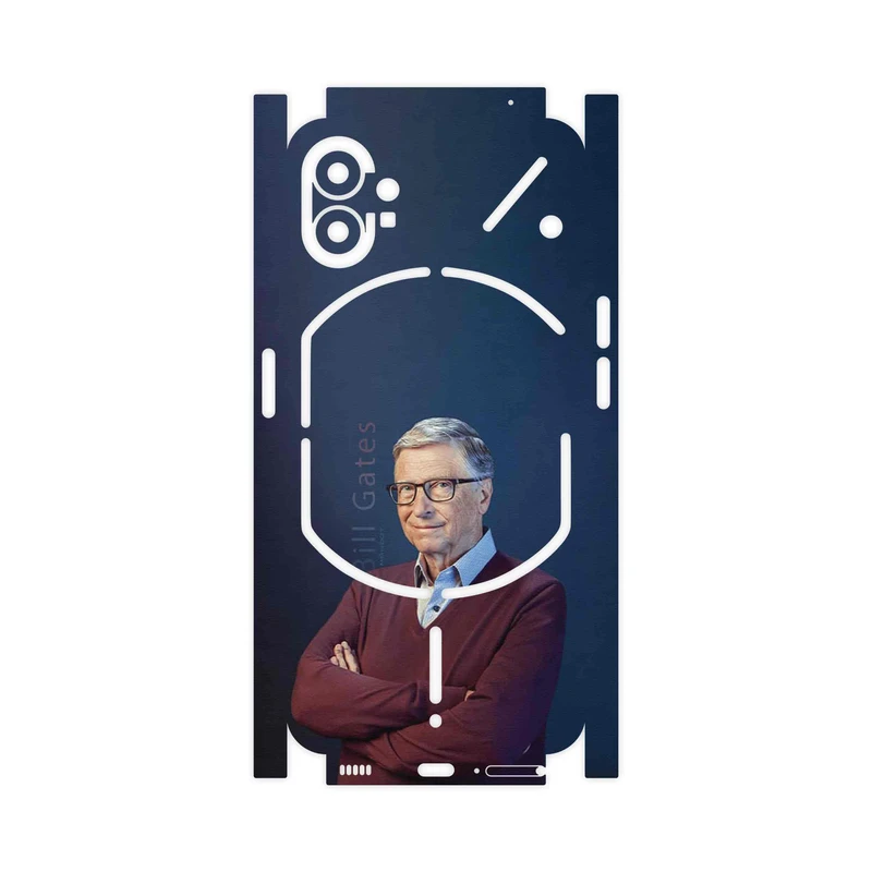 برچسب پوششی ماهوت مدل Bill_Gates-FullSkin مناسب برای گوشی موبایل ناتینگ Phone 1