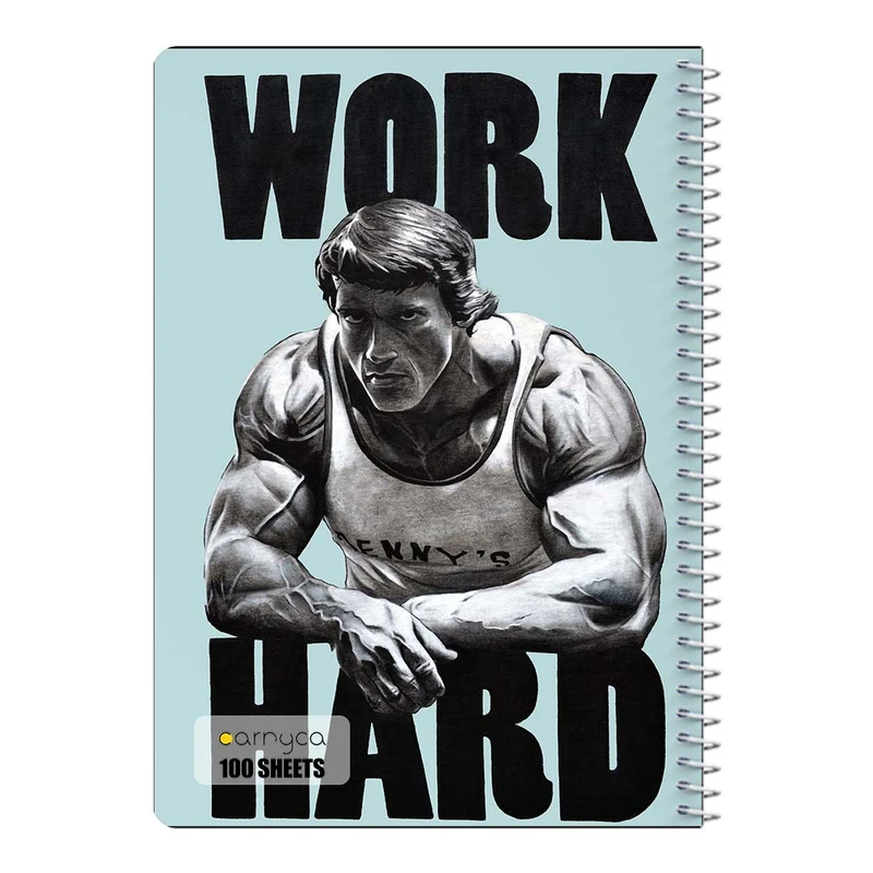 دفتر مشق 100 برگ سیمی کارنیکا طرح باشگاه Gym کد 37489