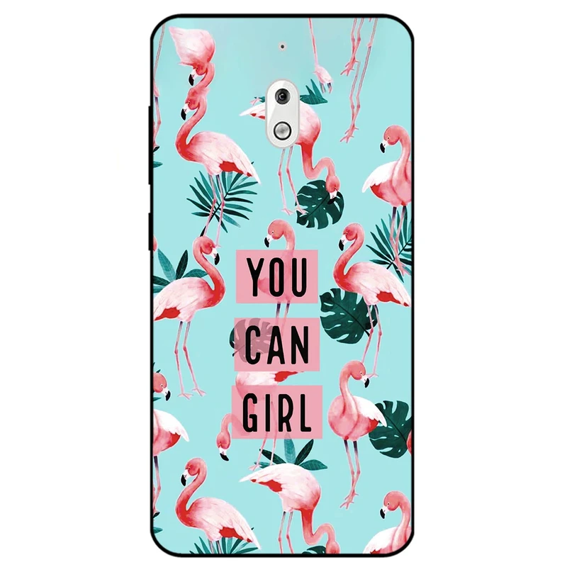 کاور مگافون طرح فلامینگو مدل 8032 مناسب برای گوشی موبایل نوکیا 2.1        