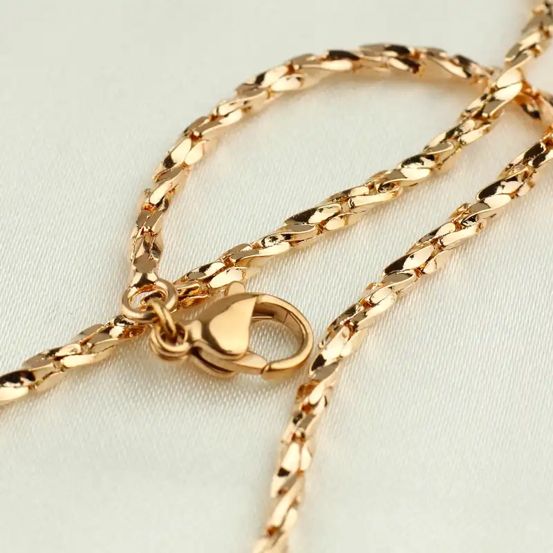 زنجیر زنانه ژوپینگ مدل رزا کد TCH-44