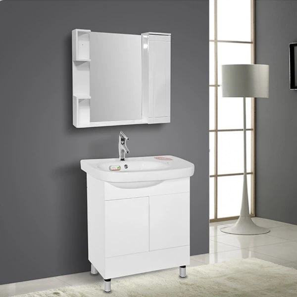 ست کابینت روشویی کاسپین مدل هلیا به همراه آینه و باکس