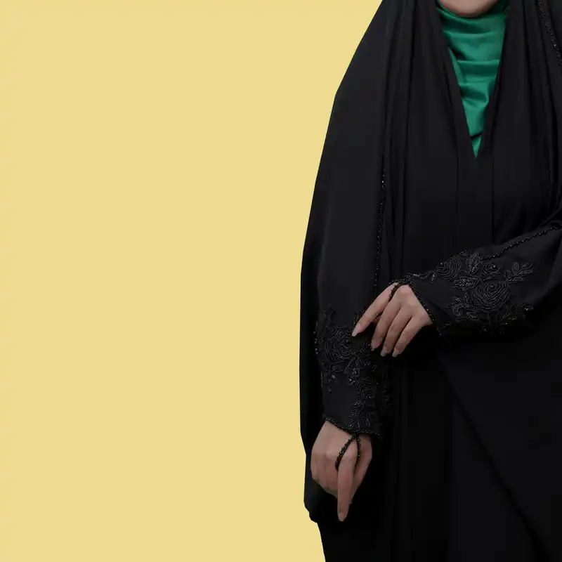 چادر عبایی مدل درسا دور مچ
