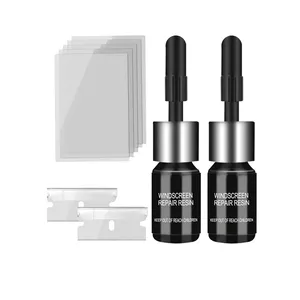 کیت ترمیم ترک شیشه اتومبیل مدل های گلس طرح UV بسته ۲ عددی