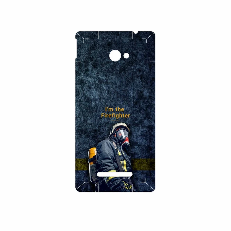 برچسب پوششی ماهوت مدل Firefighter مناسب برای گوشی موبایل اچ تی سی 8X