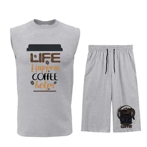 ست تاپ و شلوارک مردانه مدل C090G