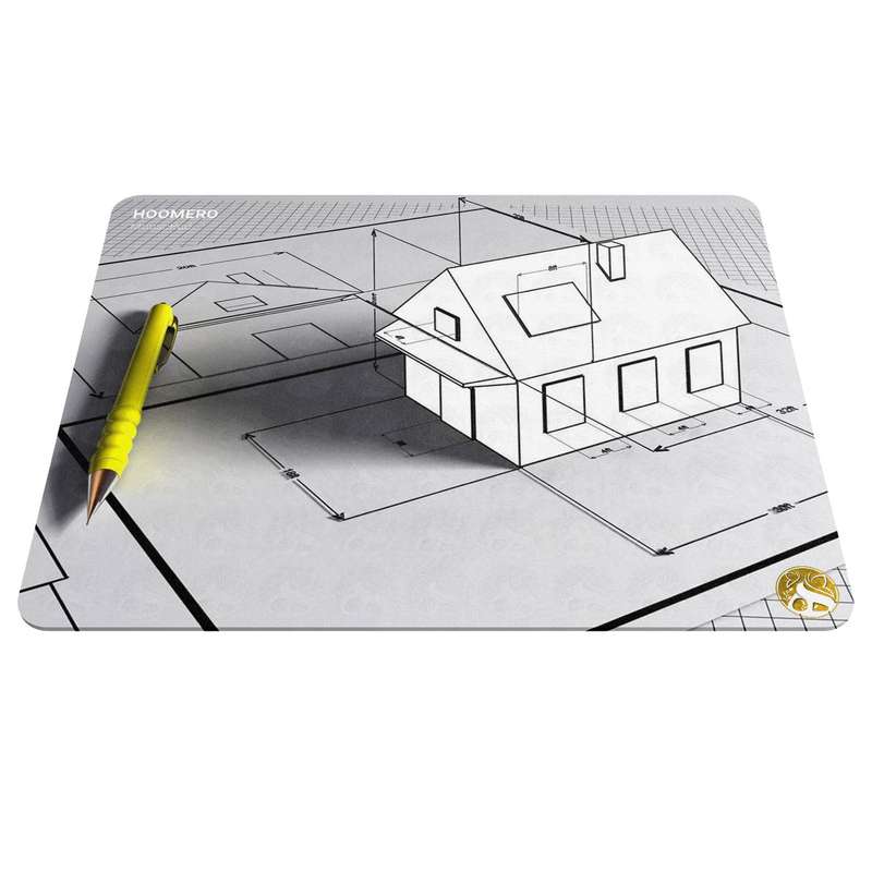 ماوس پد هومرو مدل A5298 طرح معماری