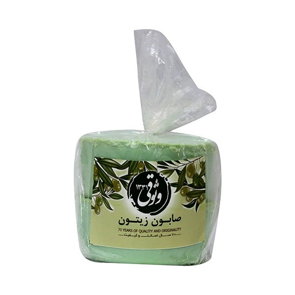 صابون شستشو وثوقی مدل زیتون وزن 400 گرم