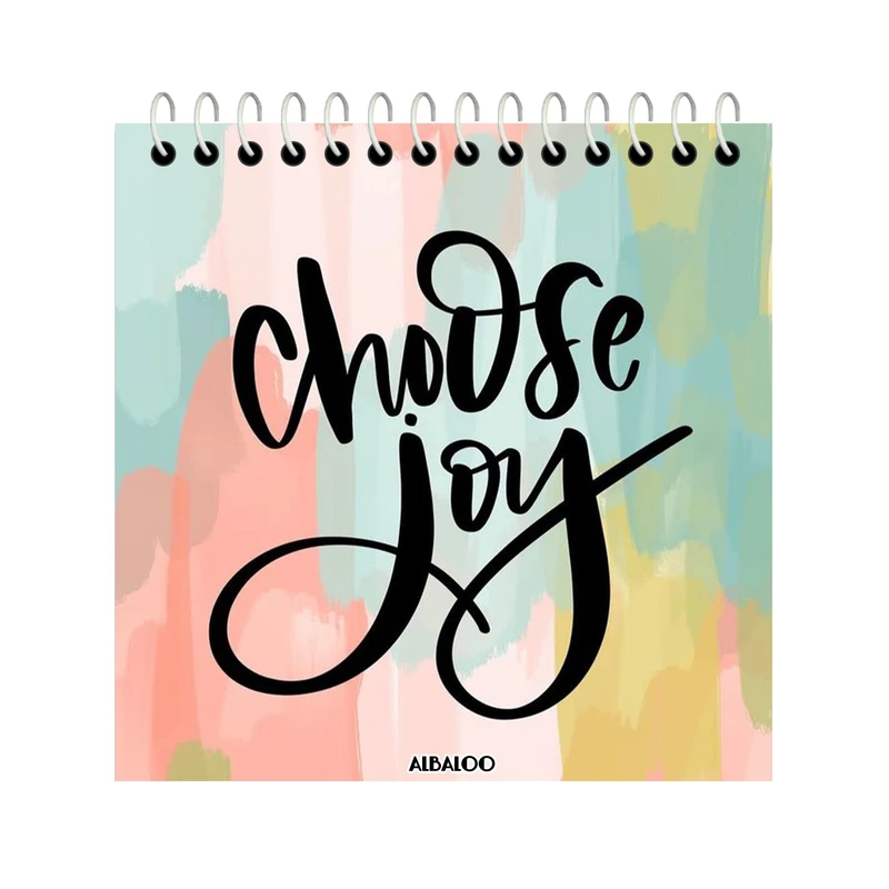 دفترچه برنامه ریزی 50برگ آلبالو مدل to do list طرح انگیزشی کد 4007