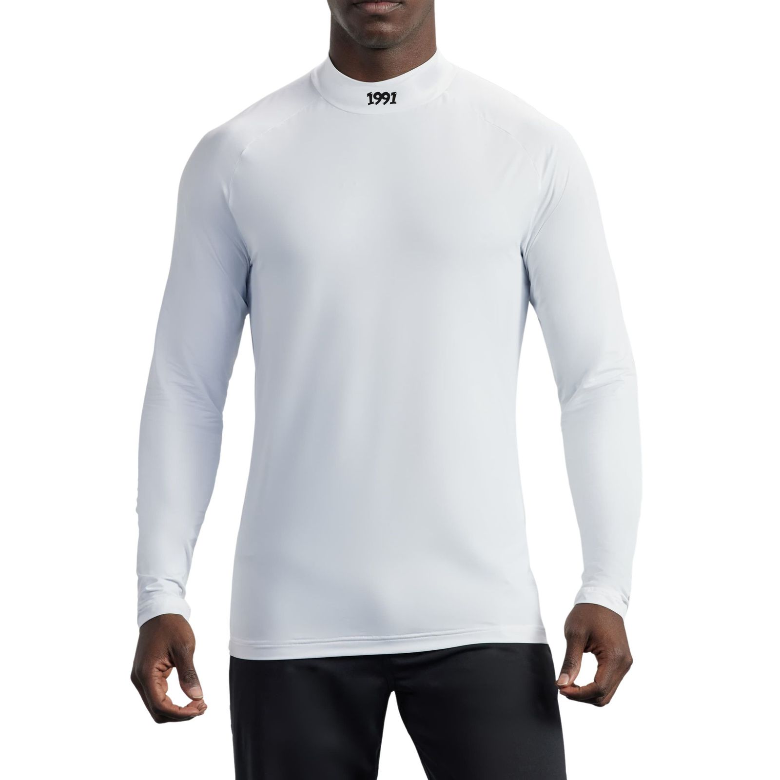 تی شرت آستین بلند ورزشی مردانه نوزده نودیک مدل TS13 W -  - 1