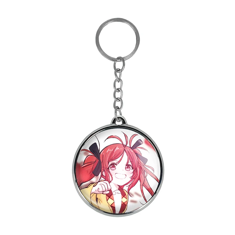 جاکلیدی خندالو طرح انجو انیمه گلوله سیاه مدل دوطرفه کد 3584535846