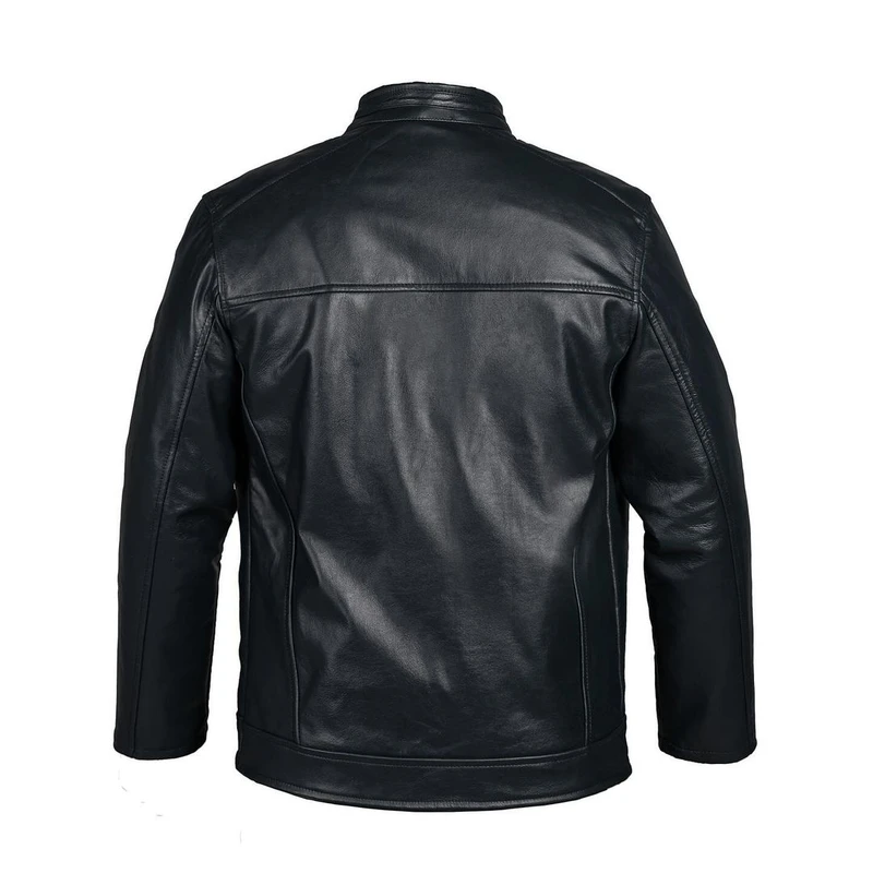 عکس شماره 3 : کت چرم مردانه مدل آریسان کد 801