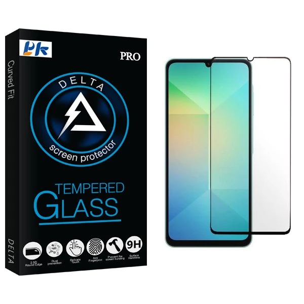 محافظ صفحه نمایش شیشه ای پی کی مدل Delta2 مناسب برای گوشی موبایل سامسونگ Galaxy A06
