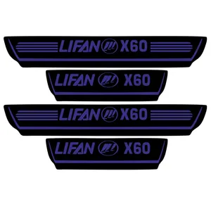   برچسب بدنه خودرو اسپرت غدیر مدل CH BL YA59 A160 مناسب برای لیفانX60 بسته 4 عددی