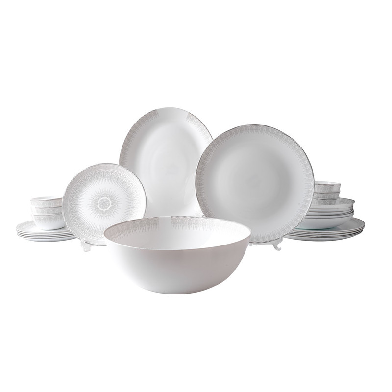 سرویس غذاخوری آرکوپال 26 پارچه 6 نفره وون مدل Silver Sun