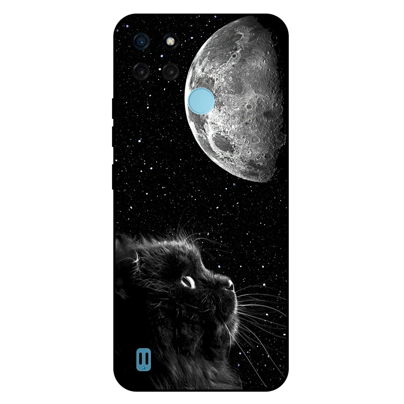 کاور مگافون طرح گربه مدل 1882 مناسب برای گوشی موبایل ریلمی C21Y      