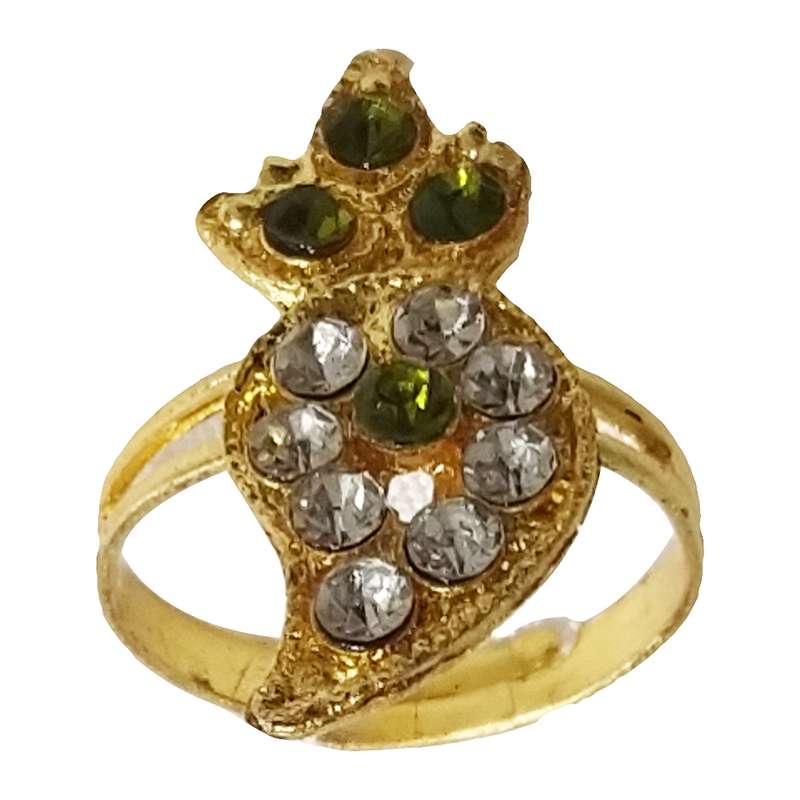 انگشتر زنانه سلین کالا مدل زمرد ce-As2