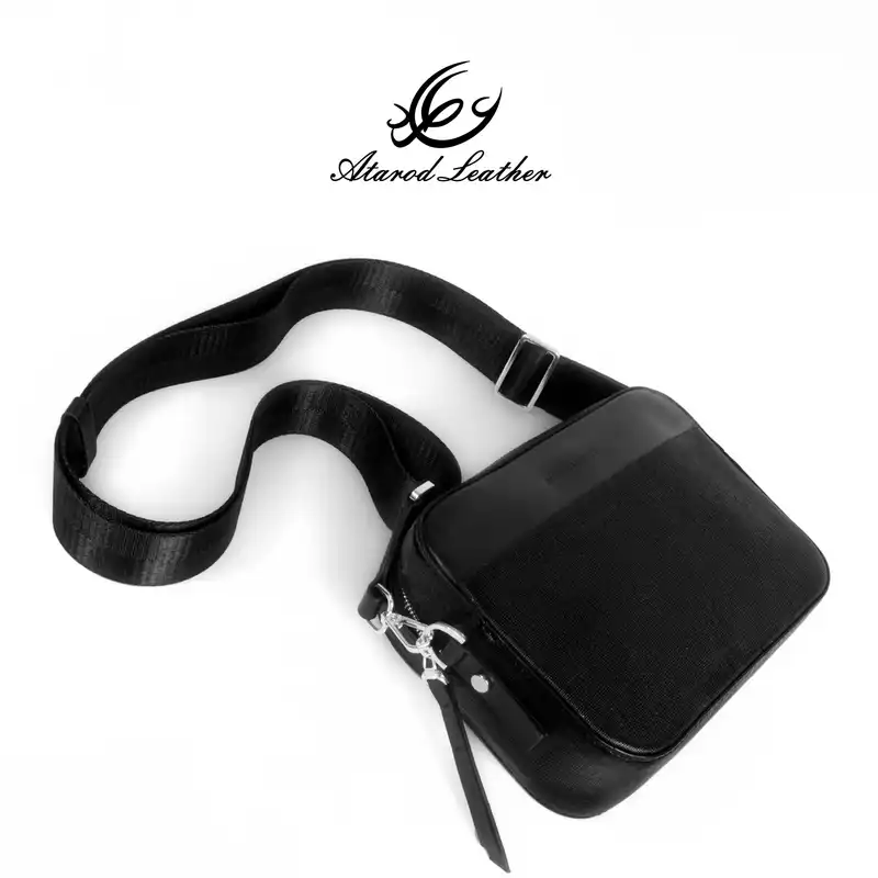 کیف رودوشی زنانه چرم عطارد مدل چرم طبیعی کد K34